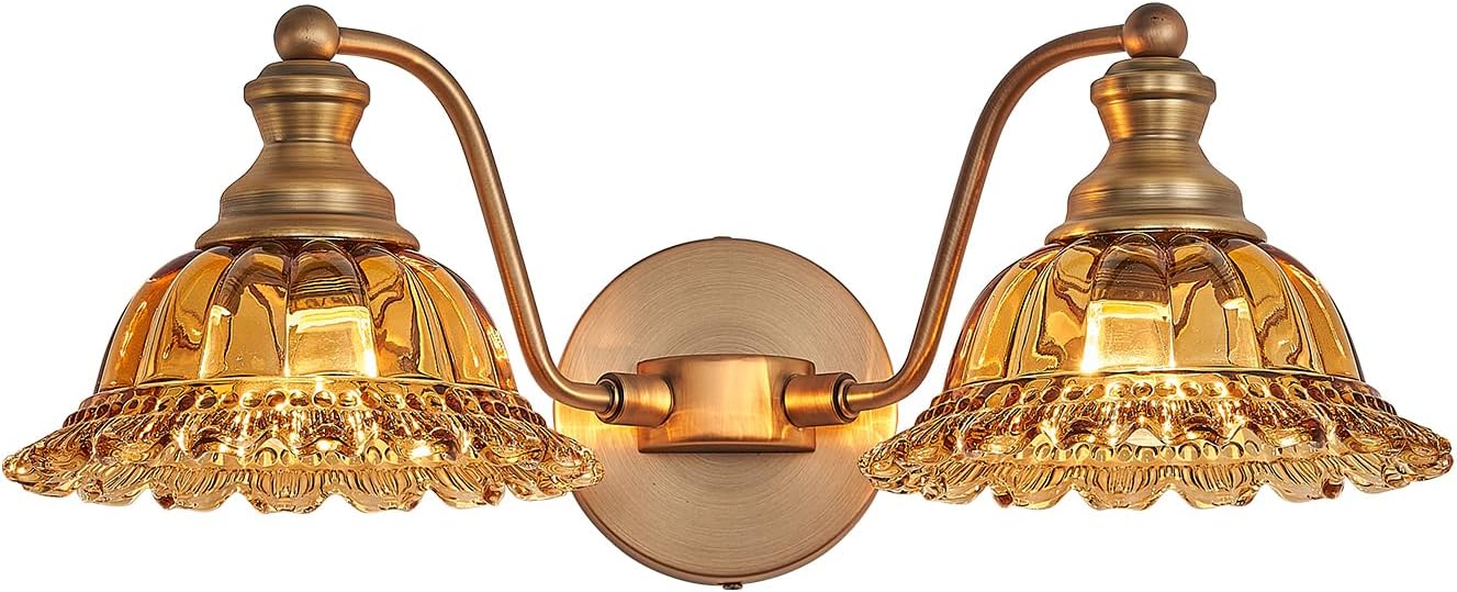 Luz de Tocador de Baño con 2 Luces