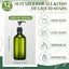 Pack 12 Dispensadores Jabón Verde con Bomba Plástica Recargable