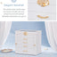 Caja organizadora joyas 5 capas tapa transparente para mujer
