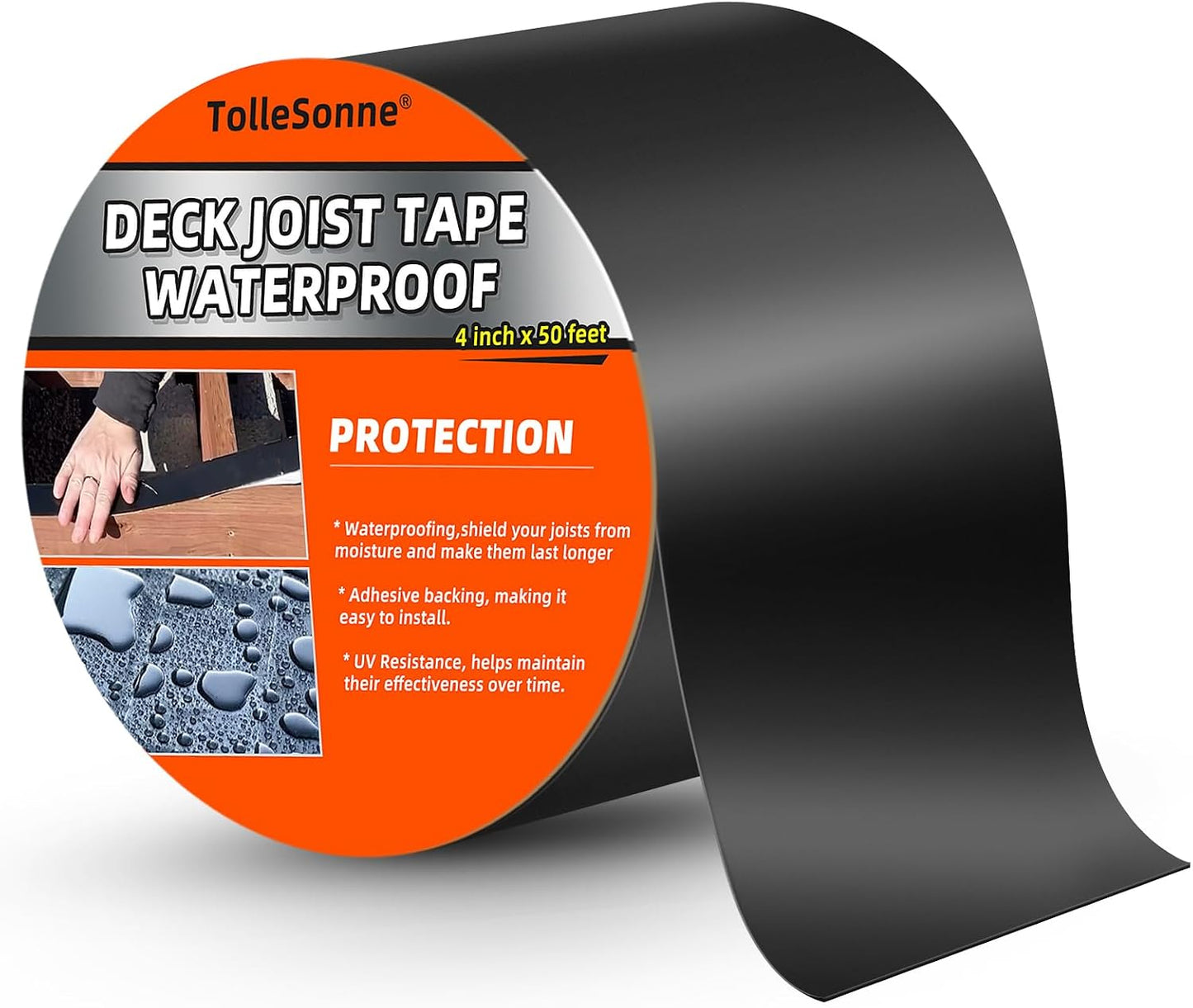 Cinta vigueta 4" x50pies resistente autoadhesiva