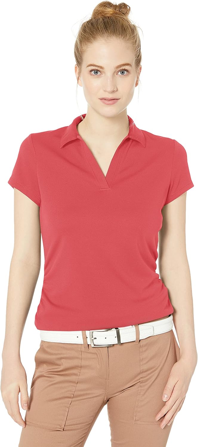 Camisa golf manga corta mujer transpirable con protección