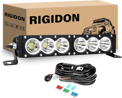 Barra luz LED 12" 60W haz blanco 6000lúmenes todoterreno