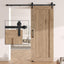 Kit riel puerta granero 6.6ft resistente para puerta 36-40