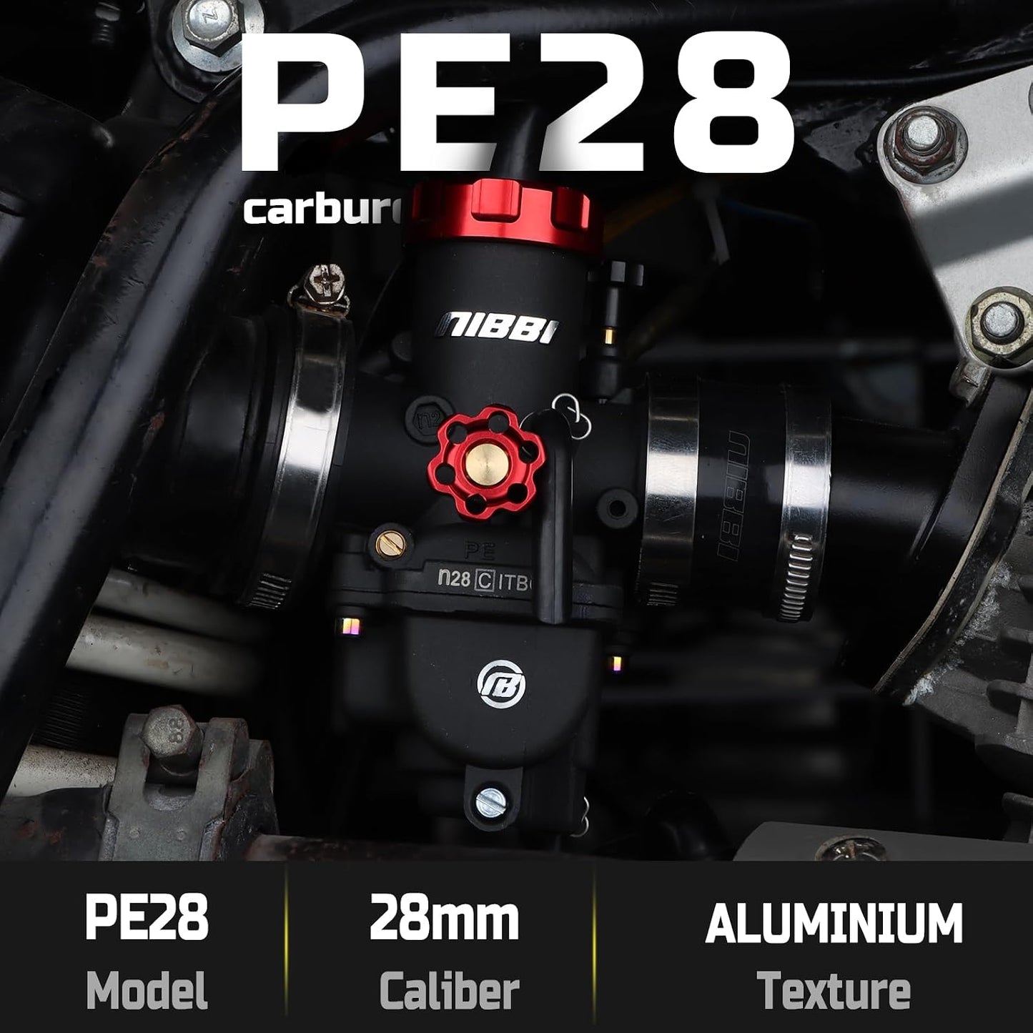Carburador PE28 28mm para Dirt Pit Bike GY6