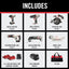 Kit 6 herramientas 20V MAX taladro impacto sierra