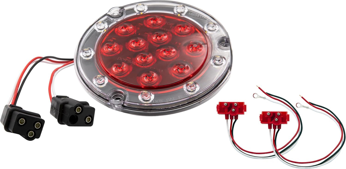 Kit luces LED rojas traseras para remolques Jeep