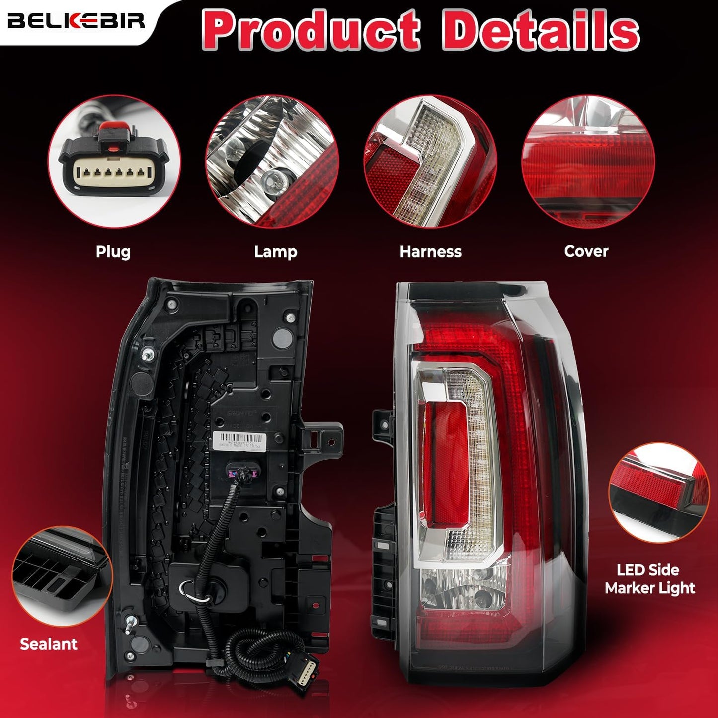 Kit luces traseras LED comp GMC Yukon lado pasajero