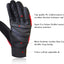 Guantes antiderrap PU para escalada y rescate