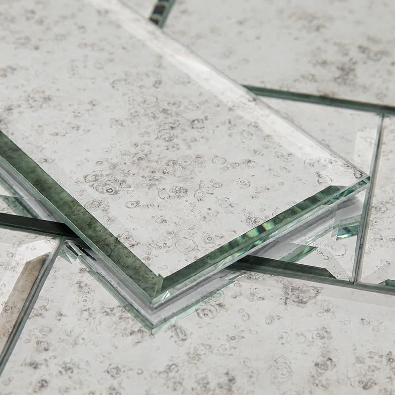 Azulejos espejo biselado estilo Subway 3x6" 40pzas