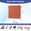 4 Cojines Silla Patio Impermeables 19x19x3" Con Asa