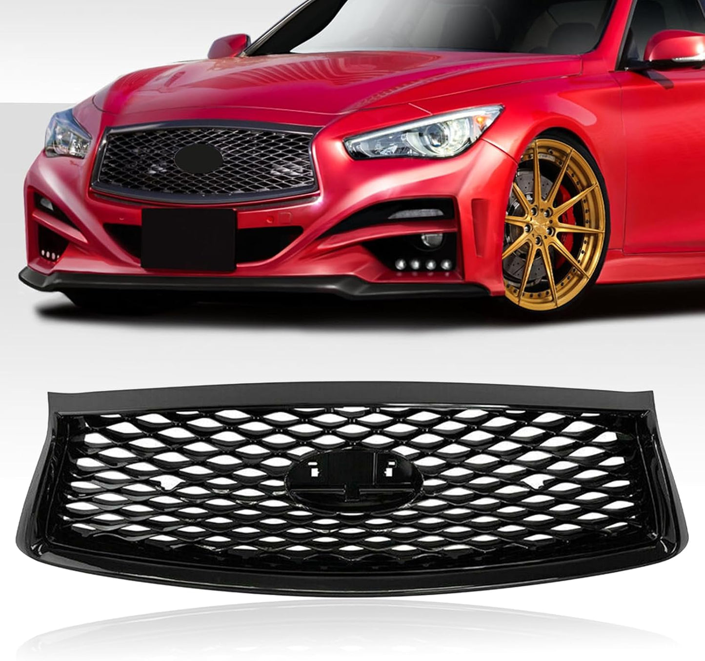 Cubierta delantera parachoques INFINITI Q50 18-22