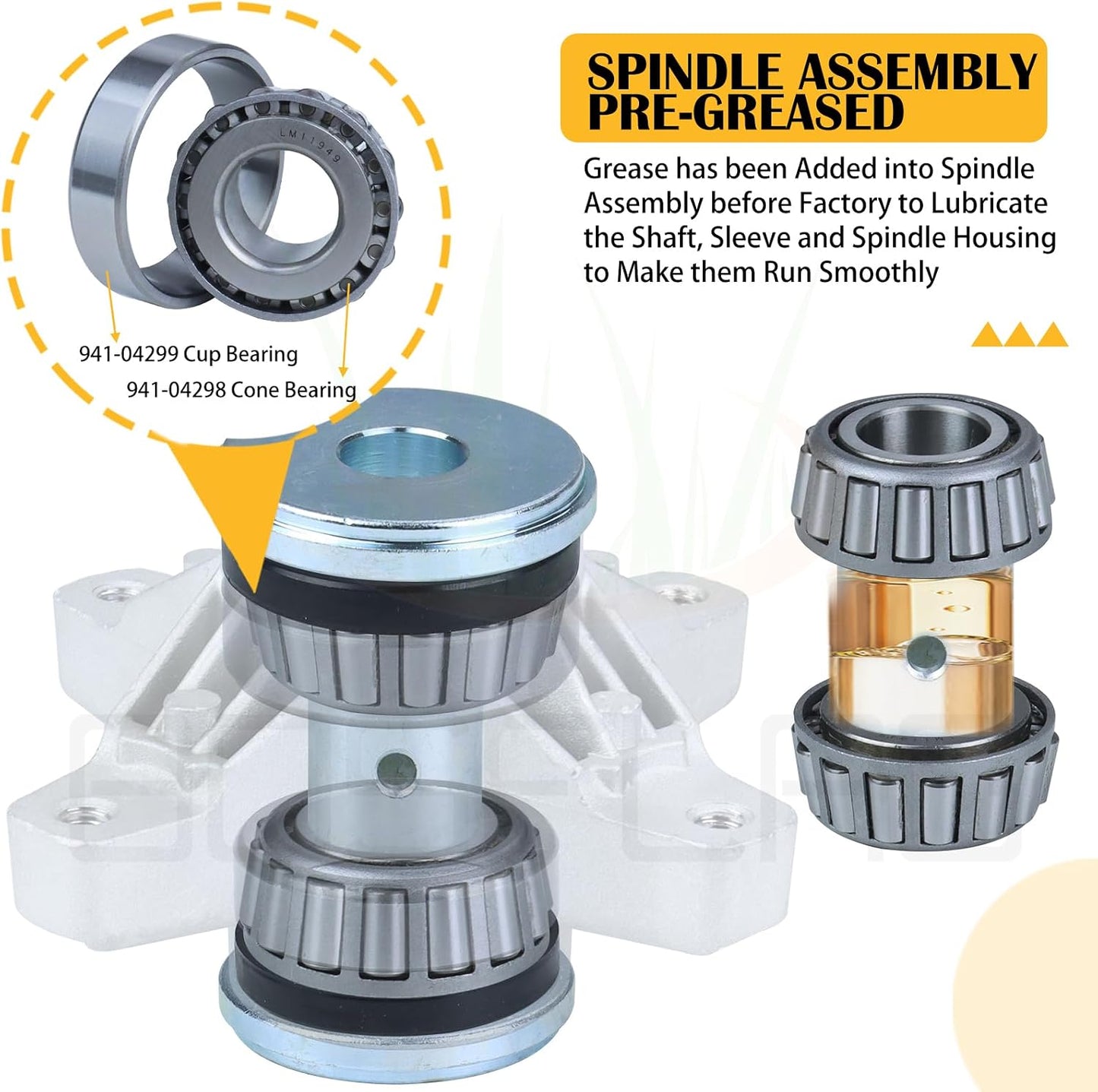 Kit montaje husillo Cub Cadet Z Force 44 748-3065A