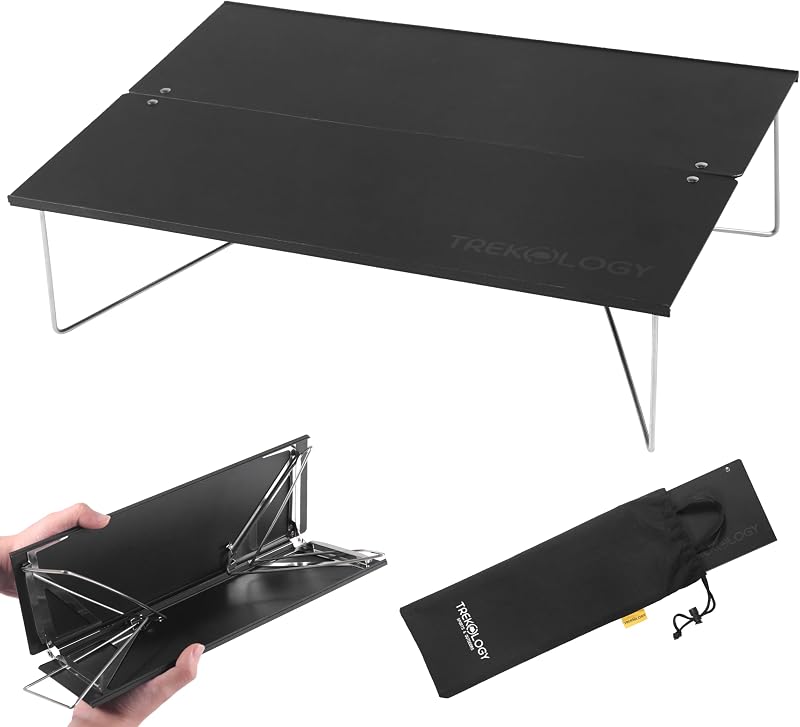 Mesa camping compacta plegable portátil para senderismo playa