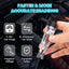 Probador circuito automotriz LED 5-90V con pantalla y cable resorte