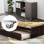 4 Ruedas Giratorias Mini 1pulg TPE Acero Muebles