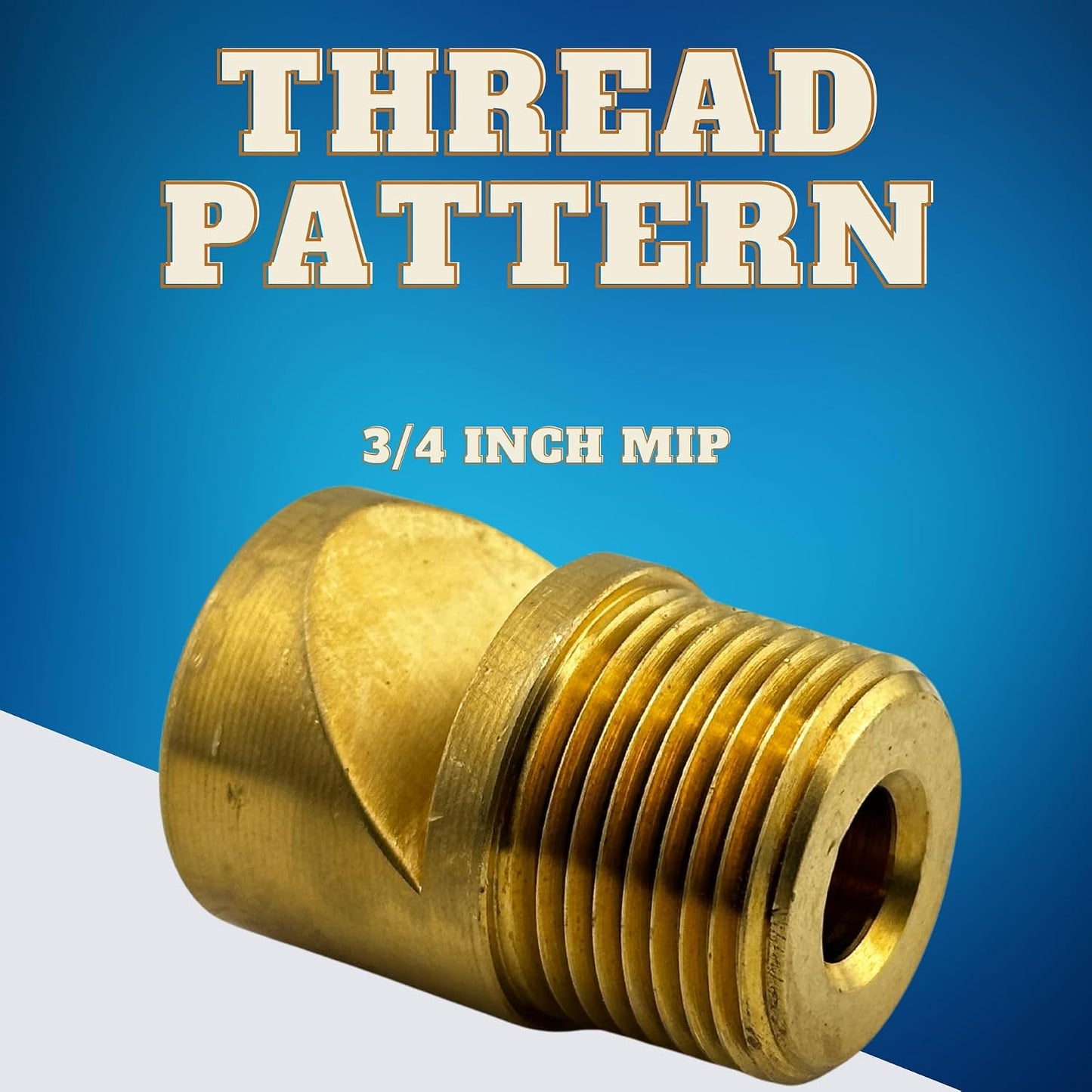 Aireador latón MIP 3/4pulg para boquilla piscina