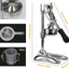 Exprimidor manual acero inox para cítricos encimera