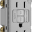 Salida GFCI Autoprueba 15 Amp Gris
