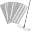 Almohadillas trapeador microfibra planas 13x4.9pulg set 3