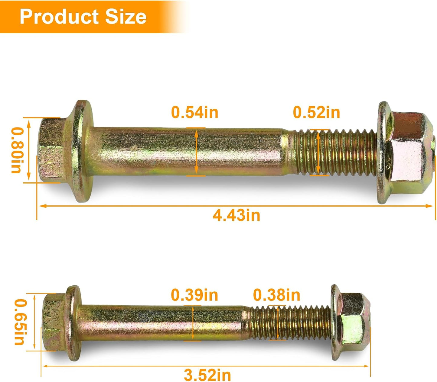 Pernos brazo control Jeep Wrangler TJ LJ 97-06
