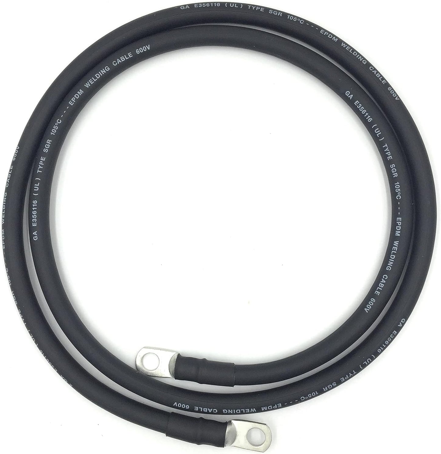 Cables batería 2 AWG 4" terminales 5/16