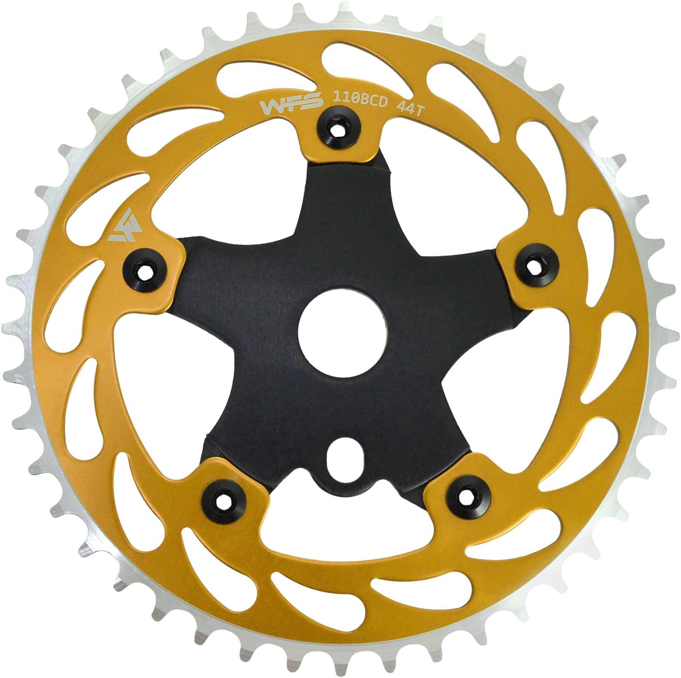 Cadena Helix 44D 1/8 110mm BCD 5 Agujeros BMX