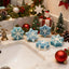 Moldes silicona copos nieve navidad 9 cavidades