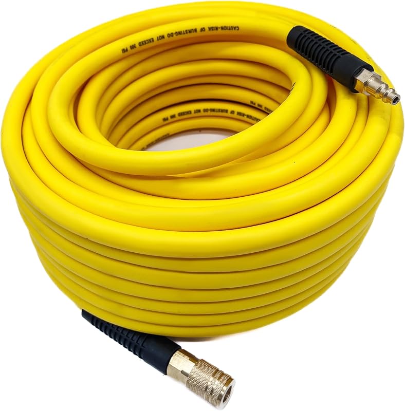 Manguera aire híbrida 3/8pulg 30.5m 300PSI resistente