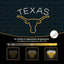 Letrero neón Longhorn colgante USB brillo ajustable