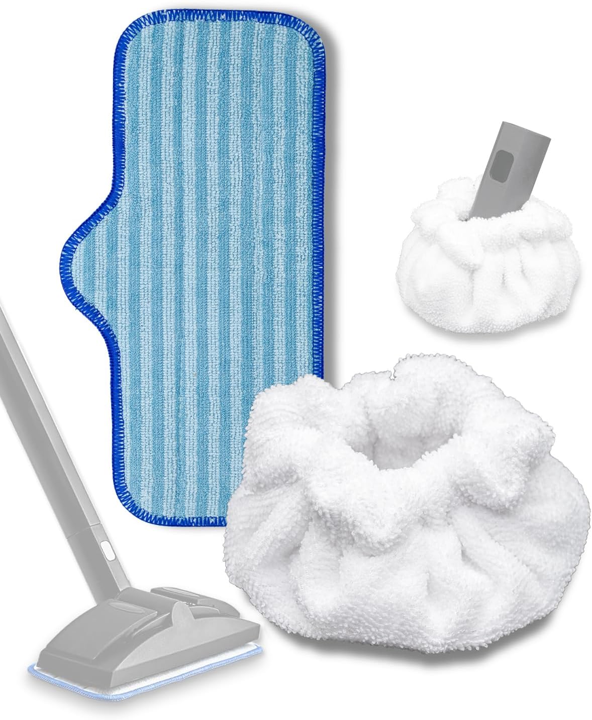 Accesorios limpiador vapor Dupray gorro microfibra triangular