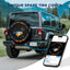 Funda neumático repuesto PVC cuero universal RV Jeep