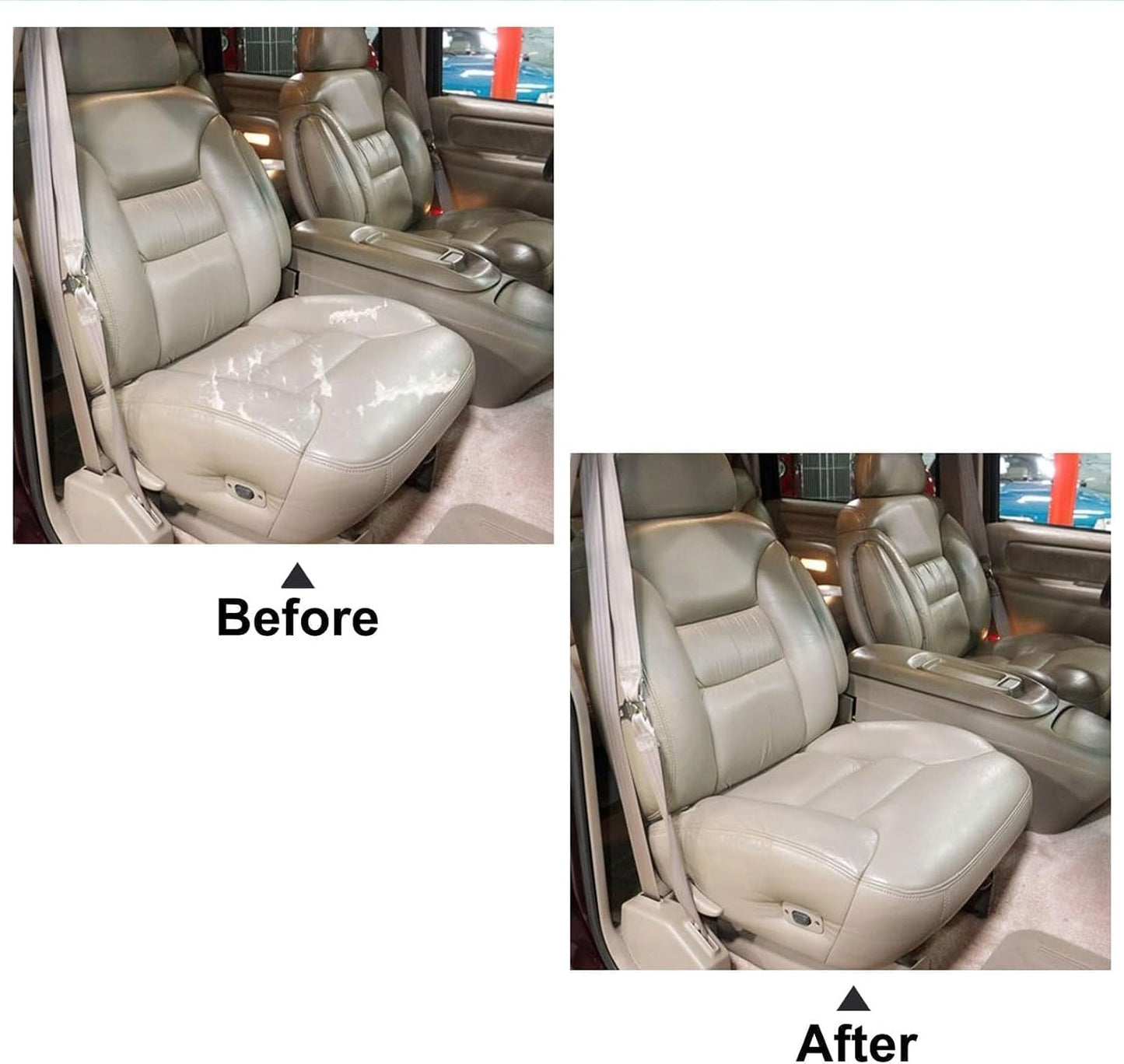 Fundas asiento cuero microfibra conductor Chevy Silverado Tahoe