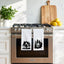 Juego de 2 toallas de cocina Bigfoot Sasquatch divertidas