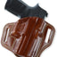 Funda cinturón piel marrón Combat Master