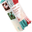 6 Pzas Guantes Jardinería Mujer Talla Grande Rojo y Verde