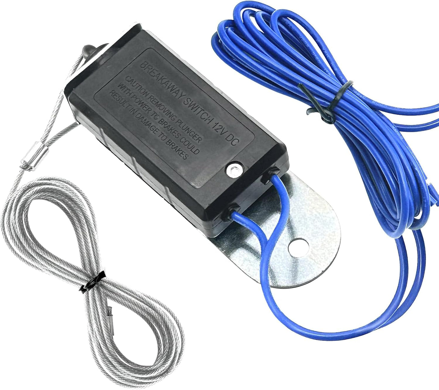 Interruptor ruptura remolque cable espiral 4ft freno eléctrico