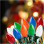 Cadena luces LED navideñas 26ft 25 bombillas 120V
