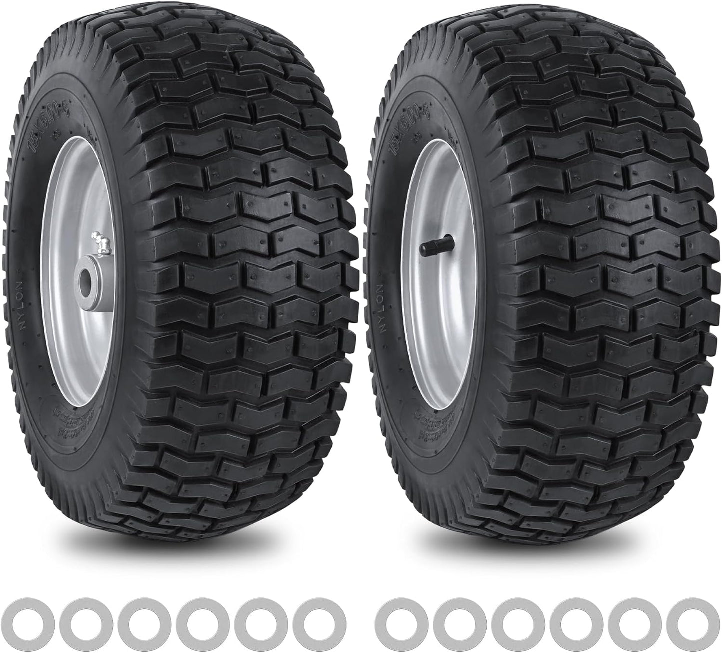 Neumático delantero cortacésped 15x6.00-6nhs 570lb buje