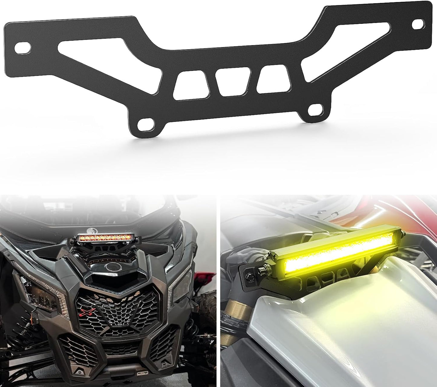 Soporte luz UTV 10-14" comp Can-Am Maverick X3