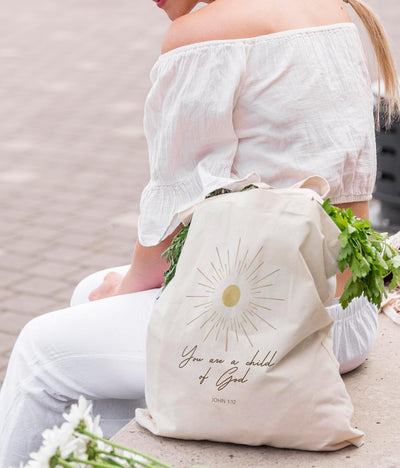 Bolsa tote para mujer con Biblia Foral