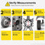 2 Pzas Espaciadores Rueda 10mm Comp BMW 128i 320i 530i