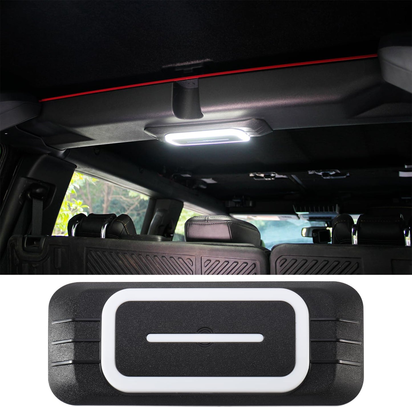 Luz techo trasera Bronco 4 puertas 21-24 interruptor táctil