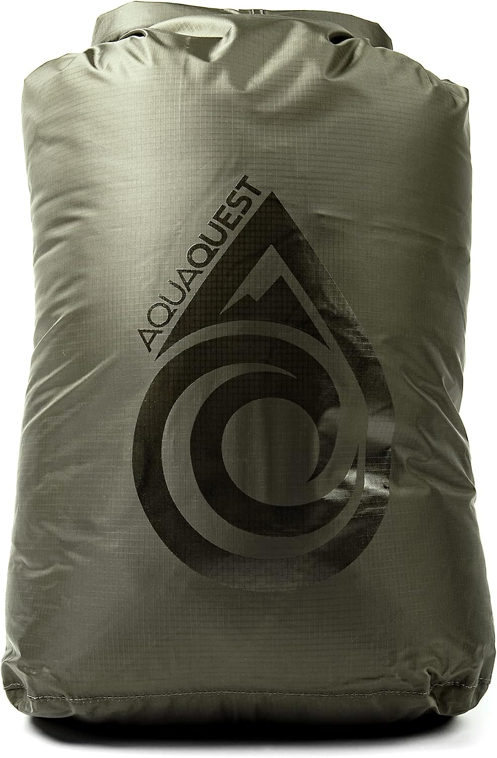 Bolsa Seca 100L Verde Oliva Impermeable Tapa Enrollable