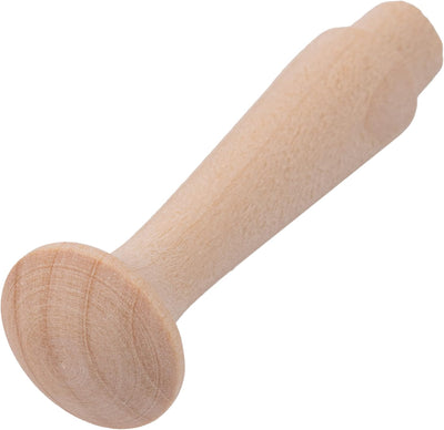 Clavijas madera para perchero 2.5" set 10