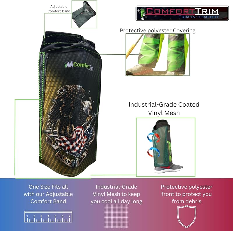 Protección para cortadoras de césped y paisajismo