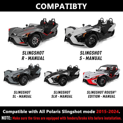 Luces anillo rueda Polaris Slingshot 2015-24 con Bluetooth
