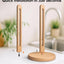 Soporte para toallas de papel de madera rollo jumbo estante elegante baño