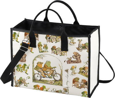 Bolso de hombro con personaje rana y sapo Arnold Lobel