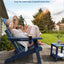 Silla Adirondack Plegable Plástico HDPE con Soporte Tazas