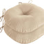 2 Pzas Cojines Silla Bistro Resistentes Agua 15x15pulg Beige